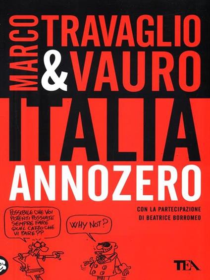 Italia annozero - Marco Travaglio - copertina