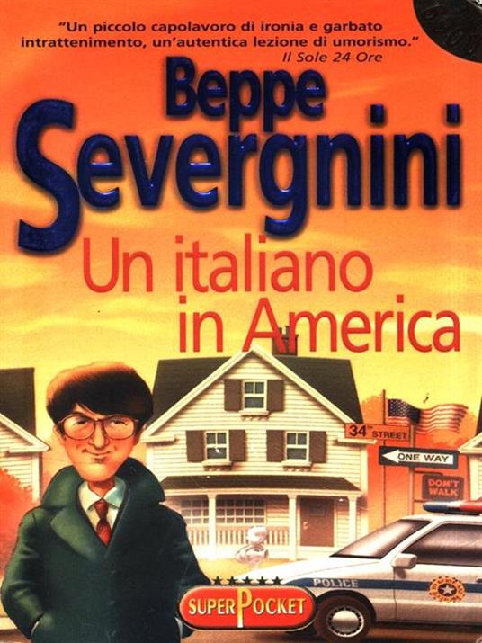 Un italiano in America - Beppe Severgnini - copertina