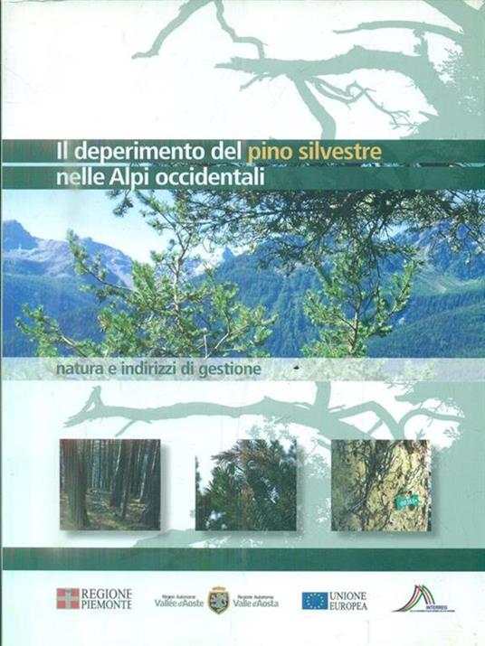 Il deperimento del pino silvestre nelle Alpi occidentali - copertina