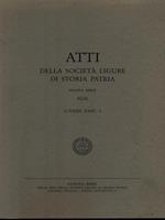 Atti della società ligure di storia patria XLIX fasc. I