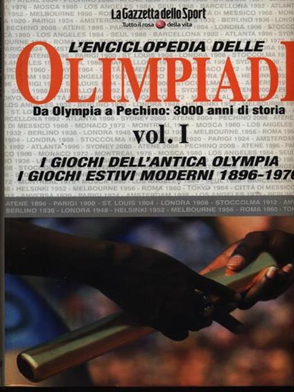 Olimpiadi vol. I - copertina