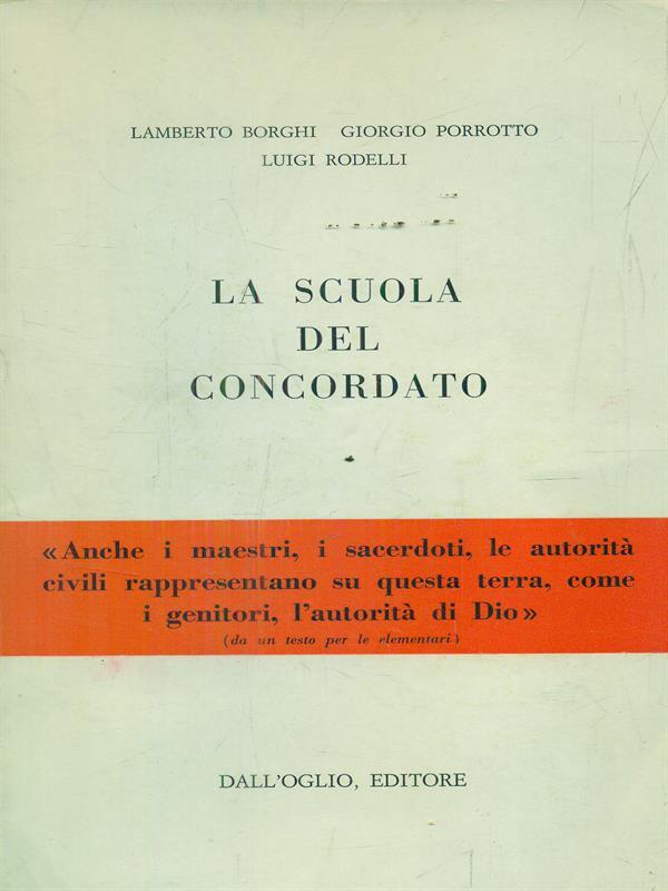 La scuola del concordato