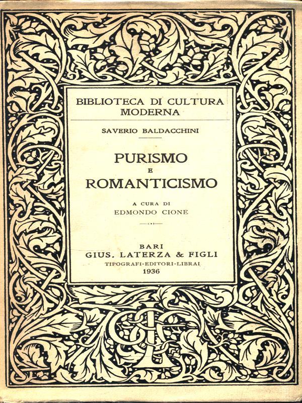 Purismo e romanticismo