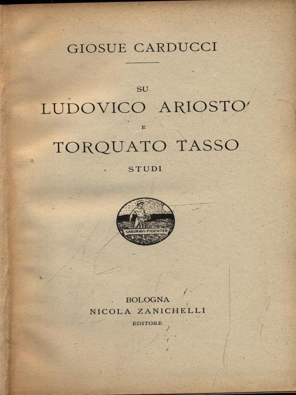 Su Ludovico Ariosto e Torquato Tasso