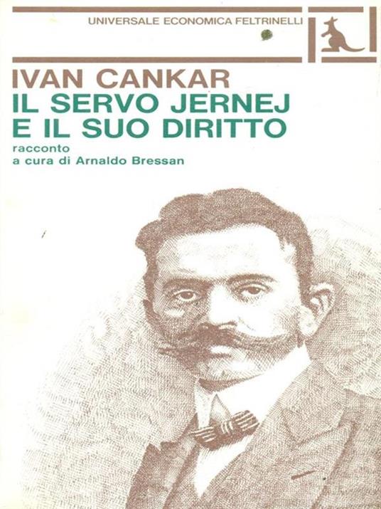 Il  servo Jernej e il suo diritto - Ivan Cankar - copertina