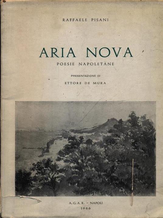 Aria Nova - Raffaele Pisani - copertina
