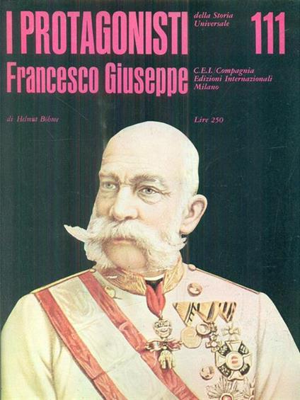 Francesco Giuseppe - Helmut Bohme - copertina