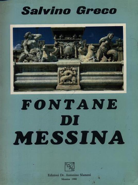 Le fontane di Messina - Salvino Greco - copertina