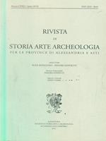 Rivista di storia arte archeologia. Annata CXXII.1 (Anno 2013)