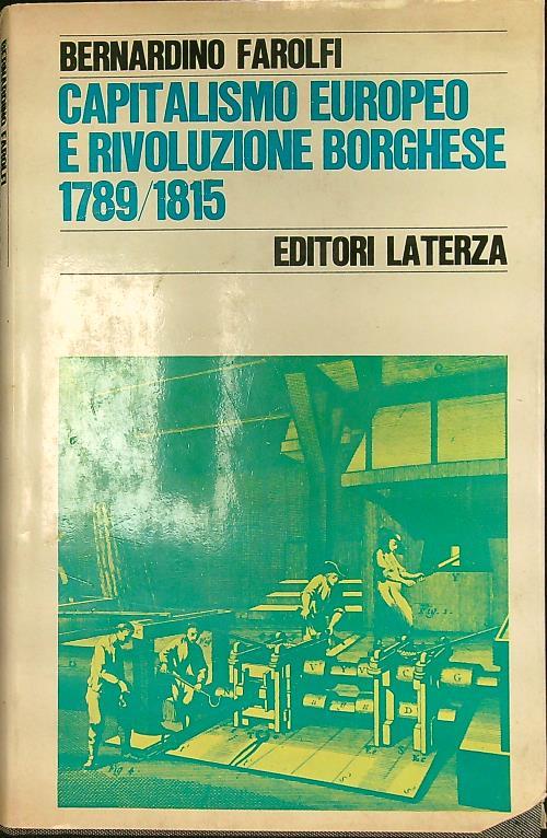 Capitalismo europeo e rivoluzione borghese 17891815
