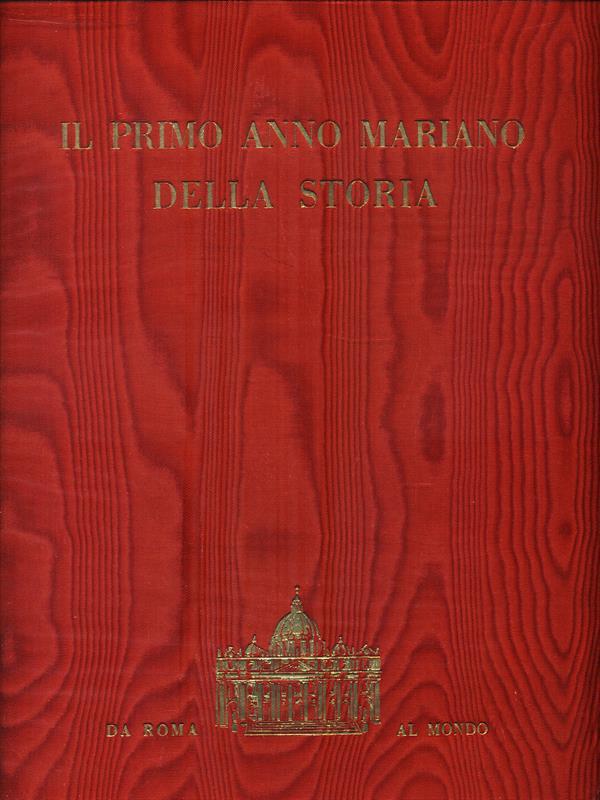 Il primo anno mariano della storia