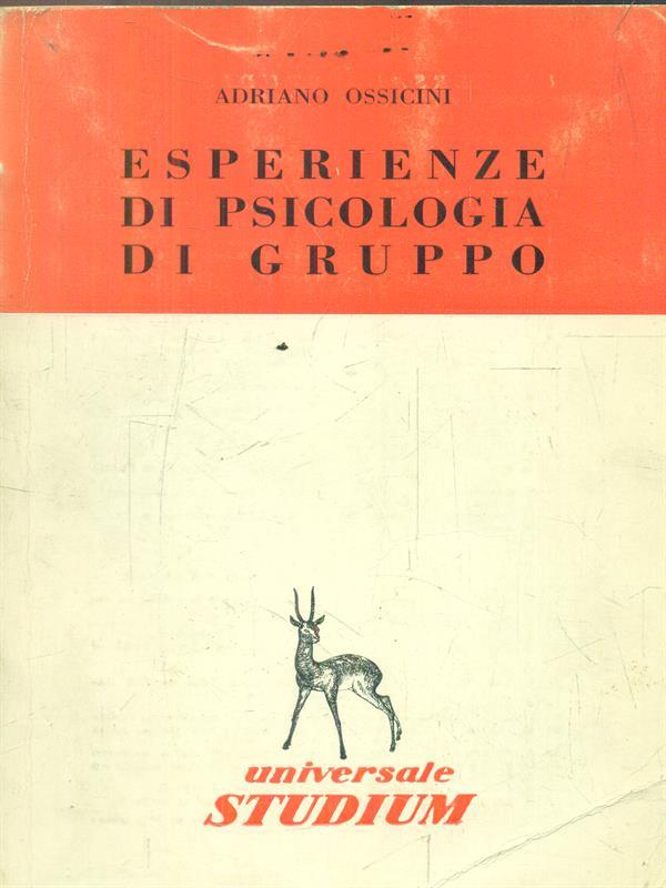 Esperienze di psicologia di gruppo