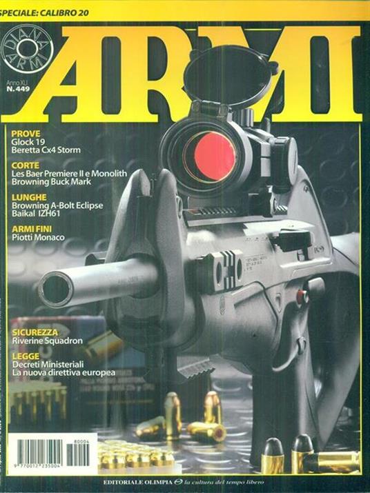 Diana Armi 4/aprile 2008 - copertina