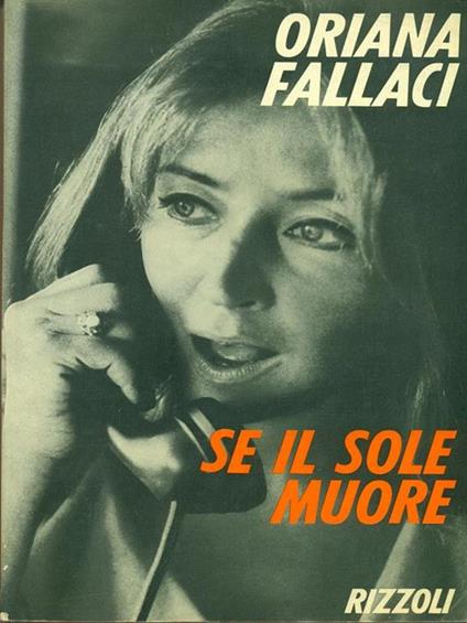 Se il sole muore - Oriana Fallaci - copertina