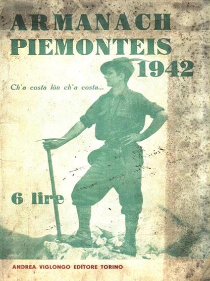 Armanach piemonteis 1942 - copertina