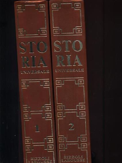 Storia Universale. 2 Volumi - copertina