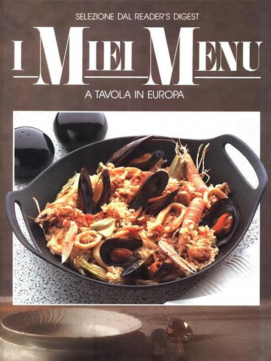 I Miei Menù: A tavola in Europa - copertina