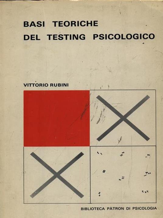 Basi teoriche del testing psicologico - Vittorio Rubini - copertina