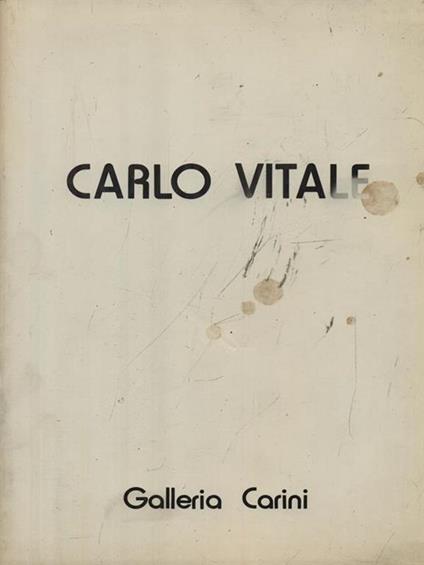 Carlo Vitale - copertina