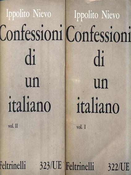 Confessioni di un italiano. 2 Volumi - Ippolito Nievo - copertina