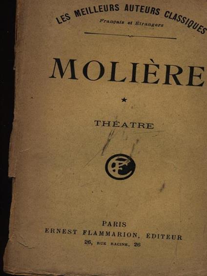 Theatre 1 - Molière - copertina