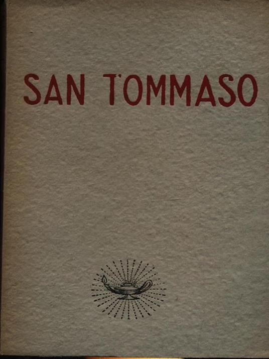 San Tommaso e la scolastica - Mariano Maresca - copertina