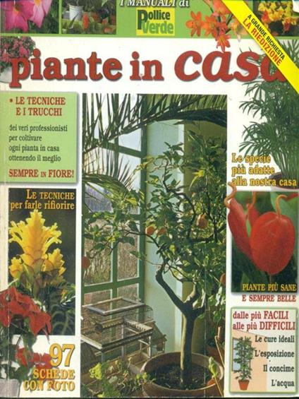 Piante in casa - copertina