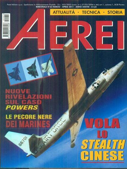 Aerei 62/marzo-aprile 2011 - copertina