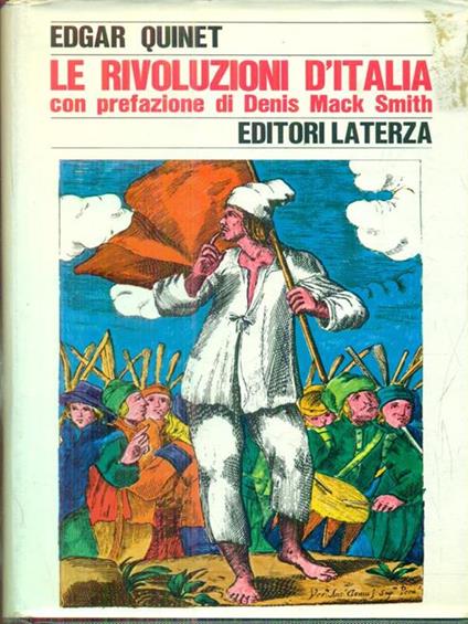 Le rivoluzioni d'Italia - Edgar Quinet - copertina