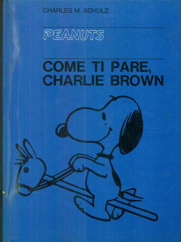 Come ti pare Charlie Brown