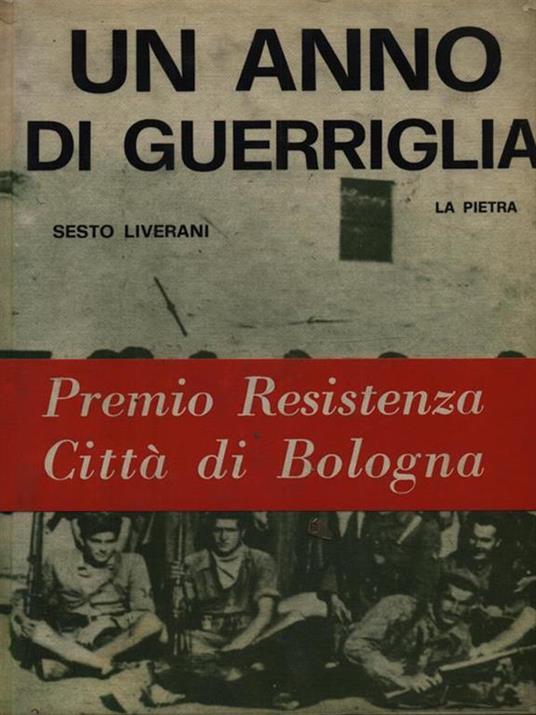 Un anno di guerriglia - Sesto Liverani - copertina