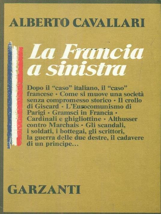 La Francia a sinistra - Alberto Cavallari - copertina