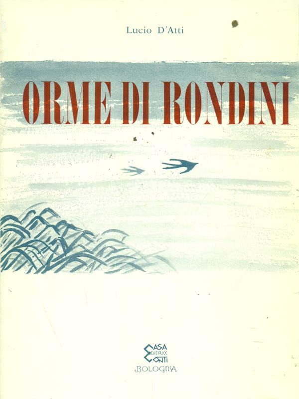 Orme di rondini