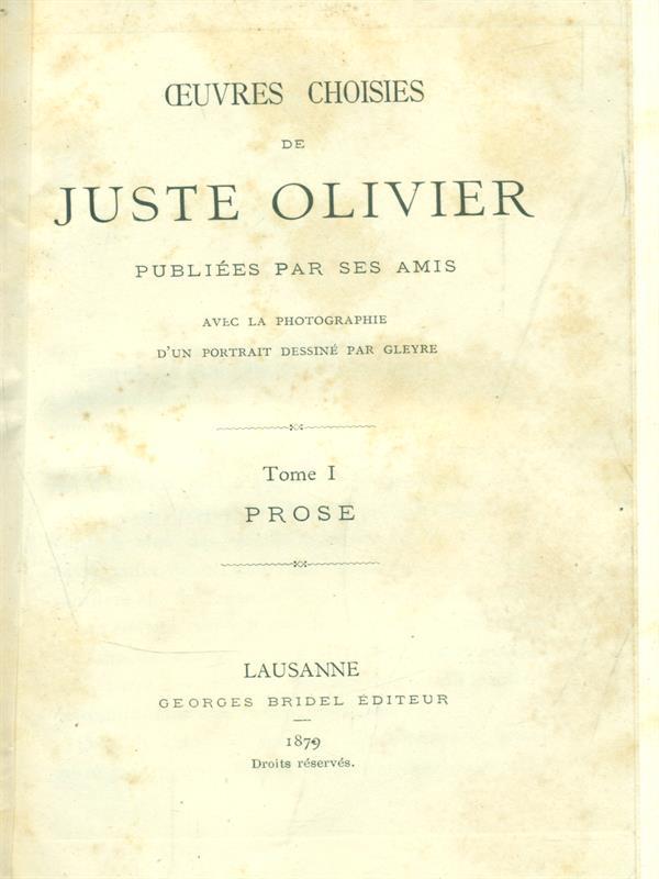 Oeuvres choisies. Tome 1 et 2