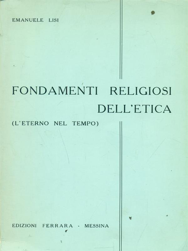 Fondamenti religiosi dell'etica