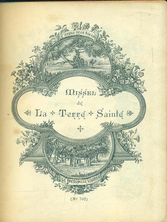 Missel de la Terre Sainte N. 702 - copertina