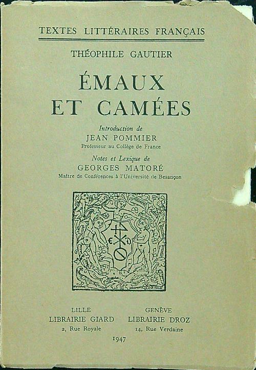 Emaux et Camees