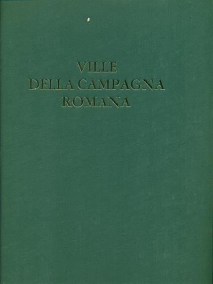 Ville della campagna romana. Lazio 2 - copertina