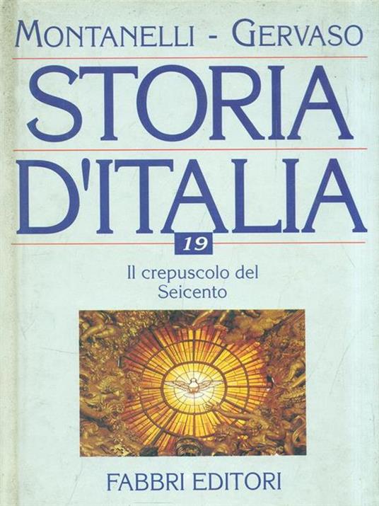 Storia d'Italia - Indro Montanelli,Mario Cervi - copertina