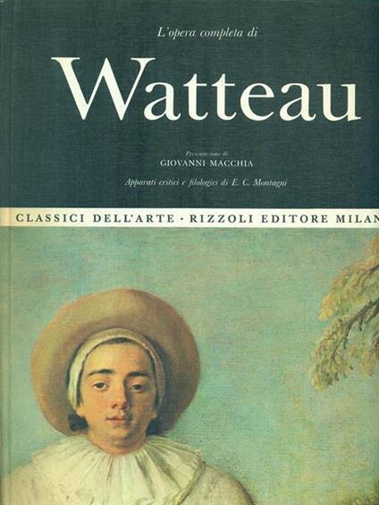 L' opera completa di Watteau - copertina