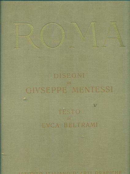 Roma - Giuseppe Mentessi - copertina
