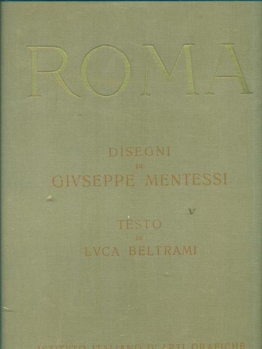 Roma - Giuseppe Mentessi - copertina