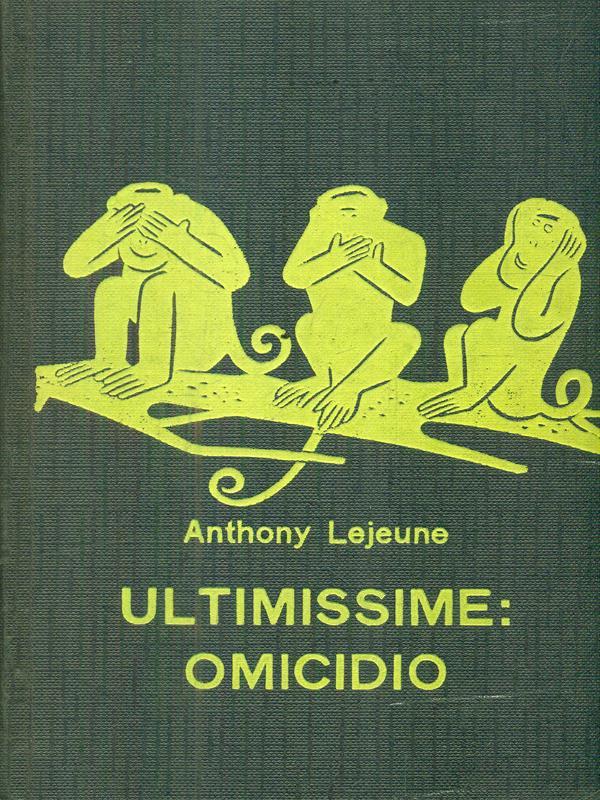 Ultimissime omicidio