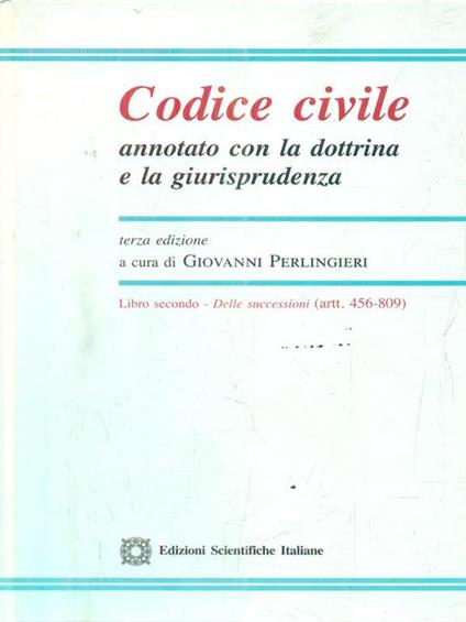 Codice civile 2010 - Pietro Perlingieri - copertina