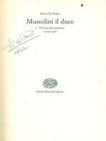 Mussolini il Duce gli anni del consenso (1929-1936)