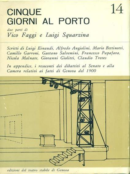 Cinque giorni al porto - Vico Faggi - copertina