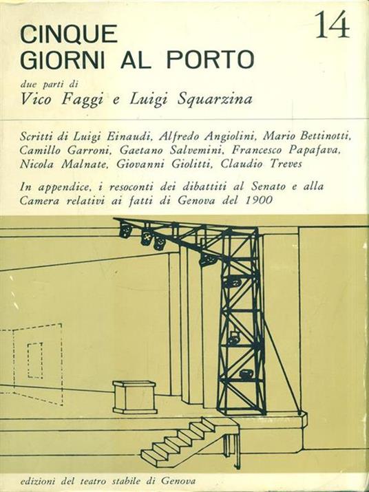 Cinque giorni al porto - Vico Faggi - copertina