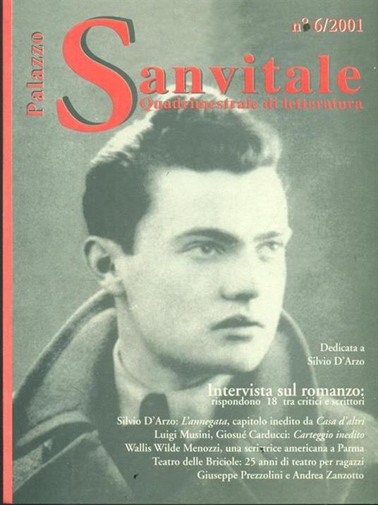Palazzo Sanvitale n.6/2001 - copertina