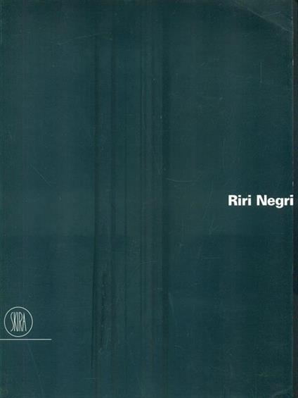 Riri Negri. Ediz. italiana e inglese - copertina