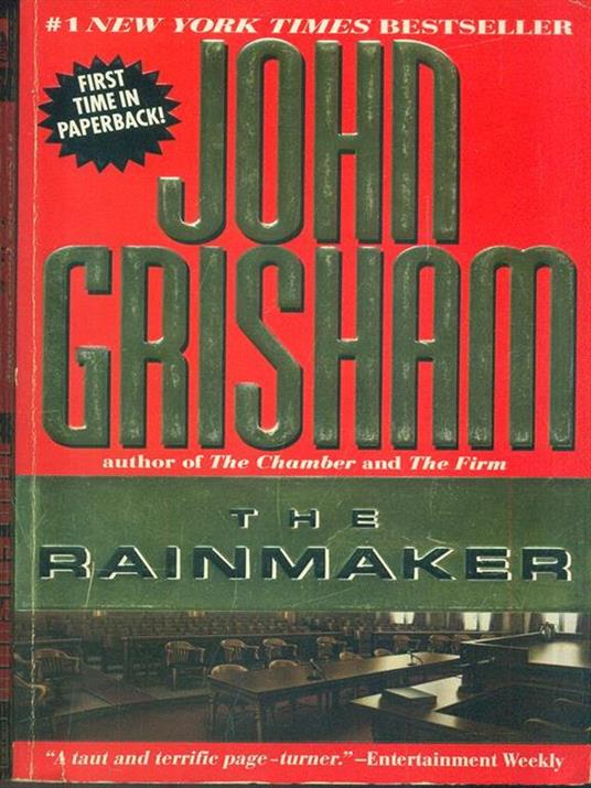 The rainmaker - John Grisham - copertina